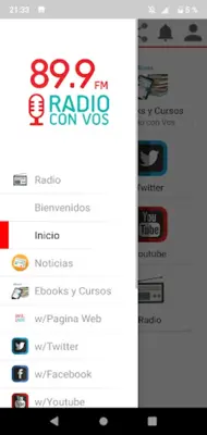 Radio Con vos android App screenshot 1