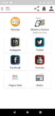 Radio Con vos android App screenshot 2